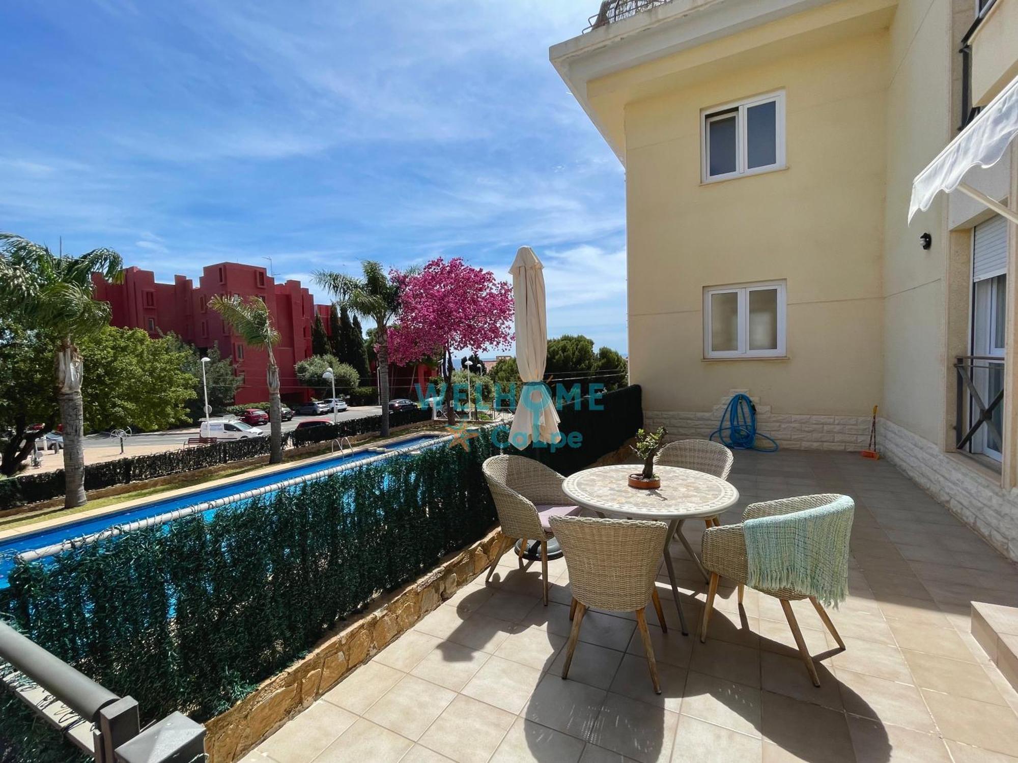 Manzana Bonito Y Comodo Apartamento Con Piscina Calpe Exteriör bild