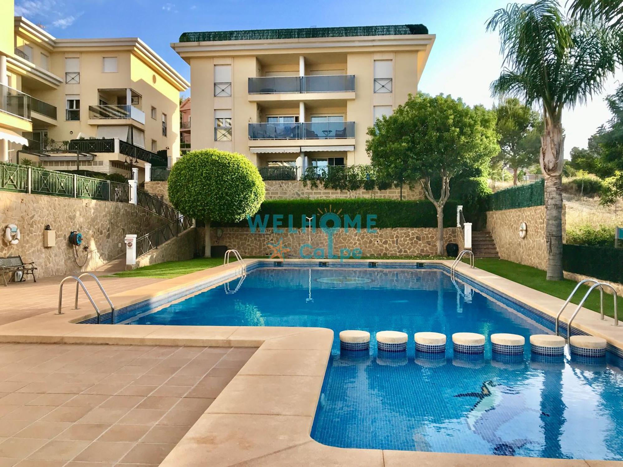 Manzana Bonito Y Comodo Apartamento Con Piscina Calpe Exteriör bild