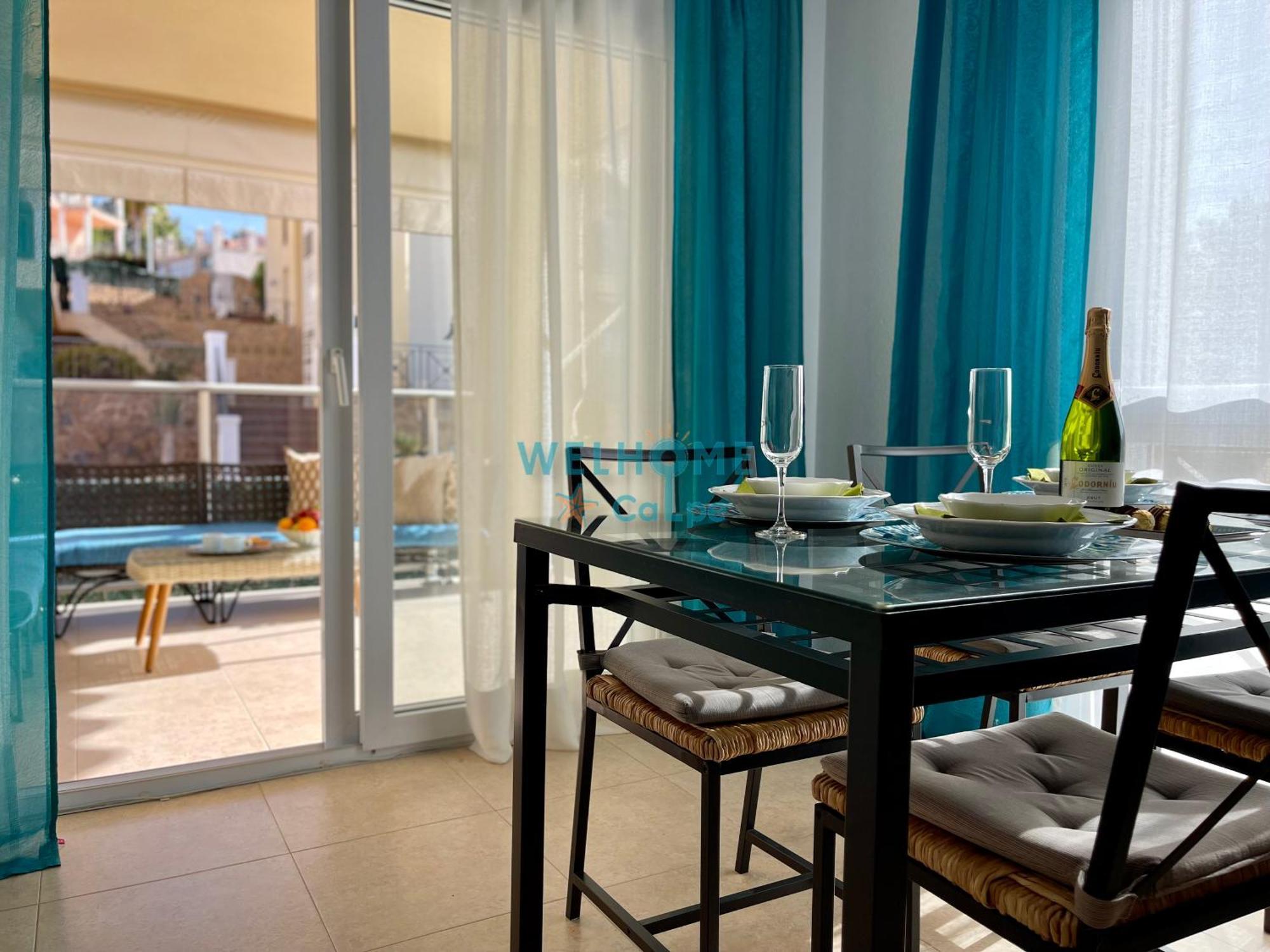 Manzana Bonito Y Comodo Apartamento Con Piscina Calpe Exteriör bild