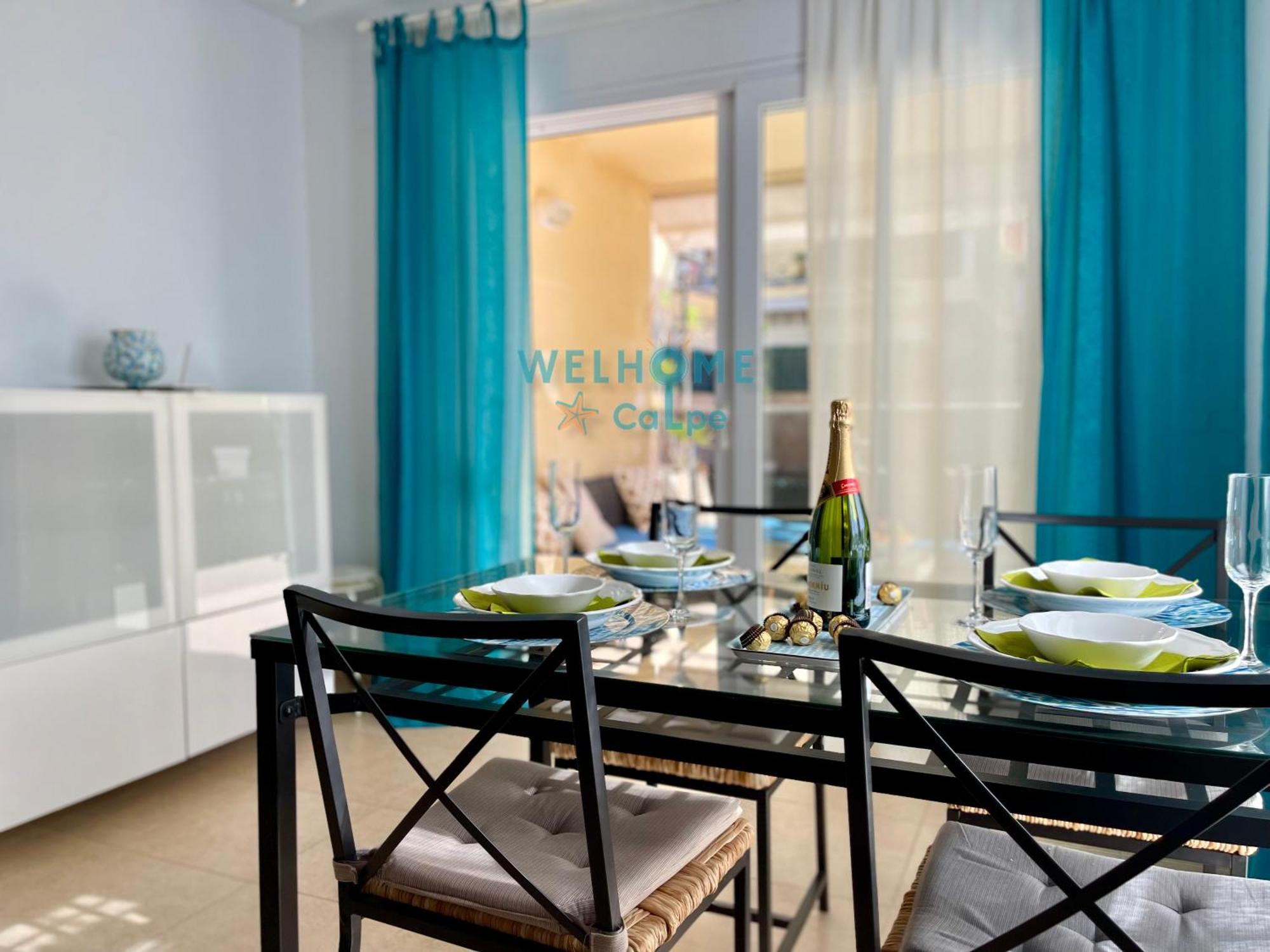 Manzana Bonito Y Comodo Apartamento Con Piscina Calpe Exteriör bild