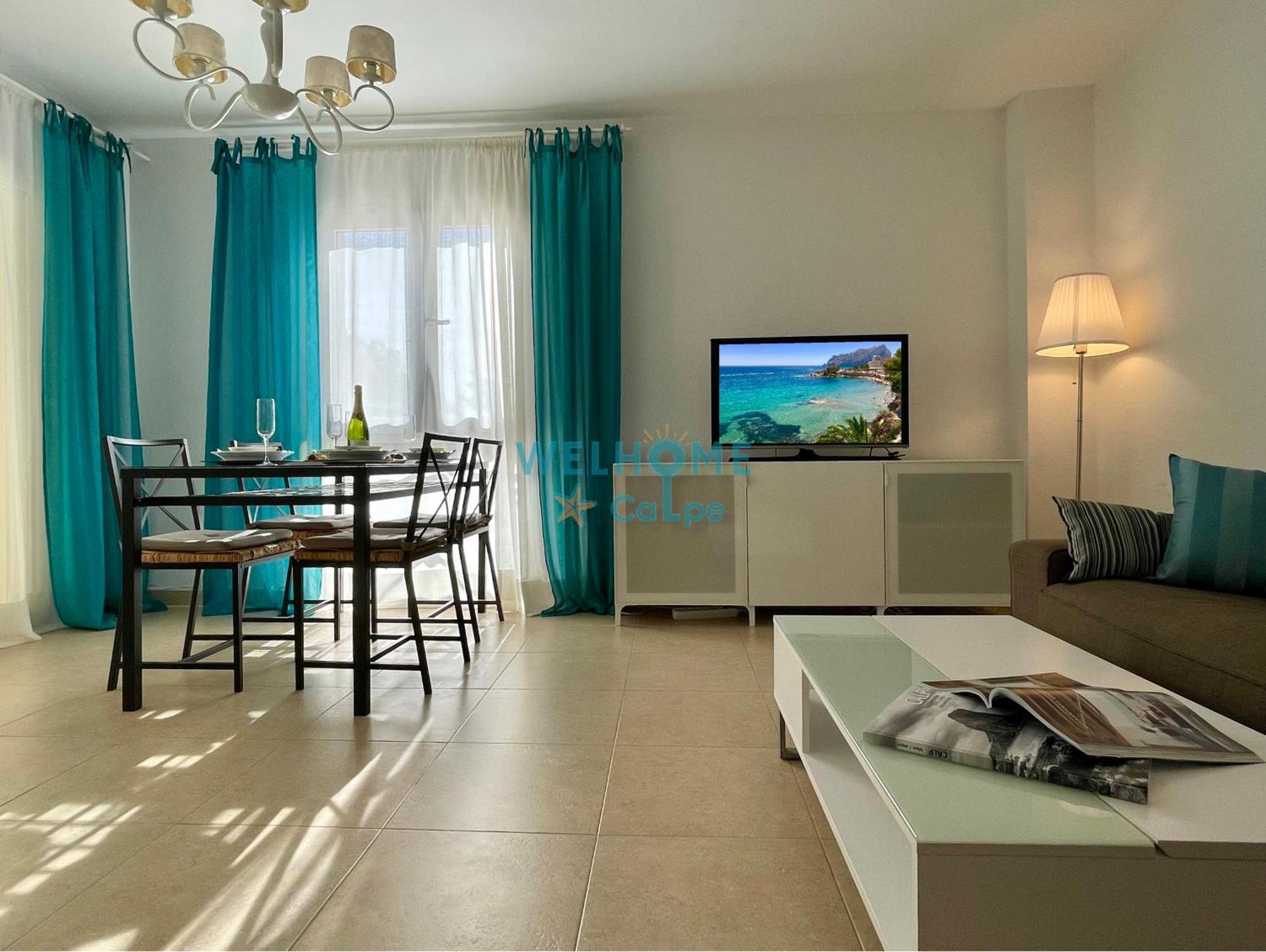 Manzana Bonito Y Comodo Apartamento Con Piscina Calpe Exteriör bild
