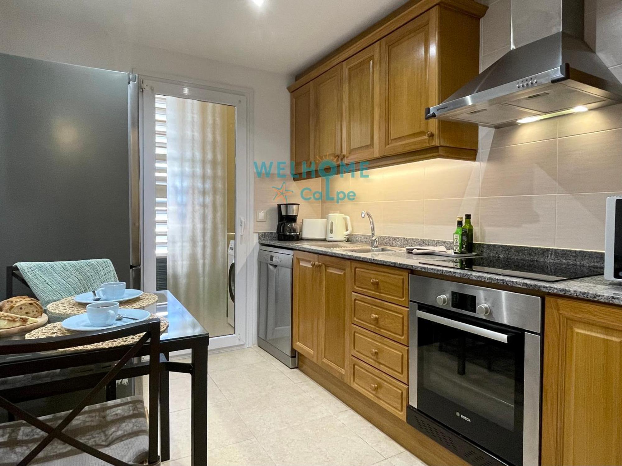 Manzana Bonito Y Comodo Apartamento Con Piscina Calpe Exteriör bild