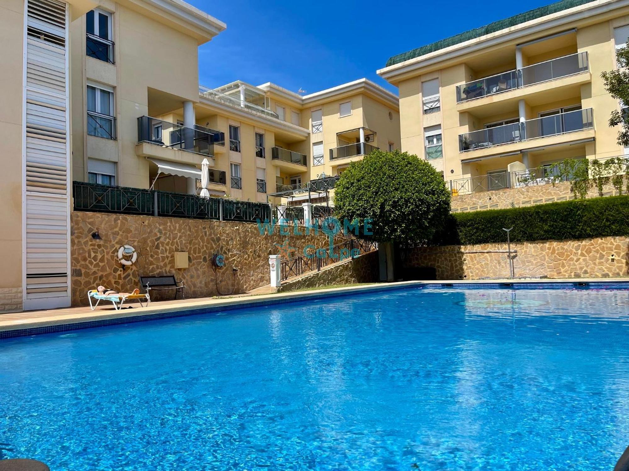 Manzana Bonito Y Comodo Apartamento Con Piscina Calpe Exteriör bild